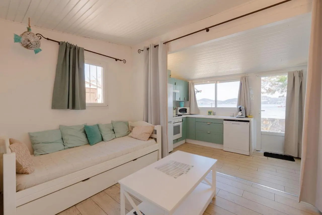 Le Cigalou, Authentique Cabanon De Pecheur En Bord De Mer Avec Sa Terrasse Spacieuse Et Amenagee Hyères 0*,  Francie